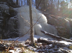 icicle waterfall
